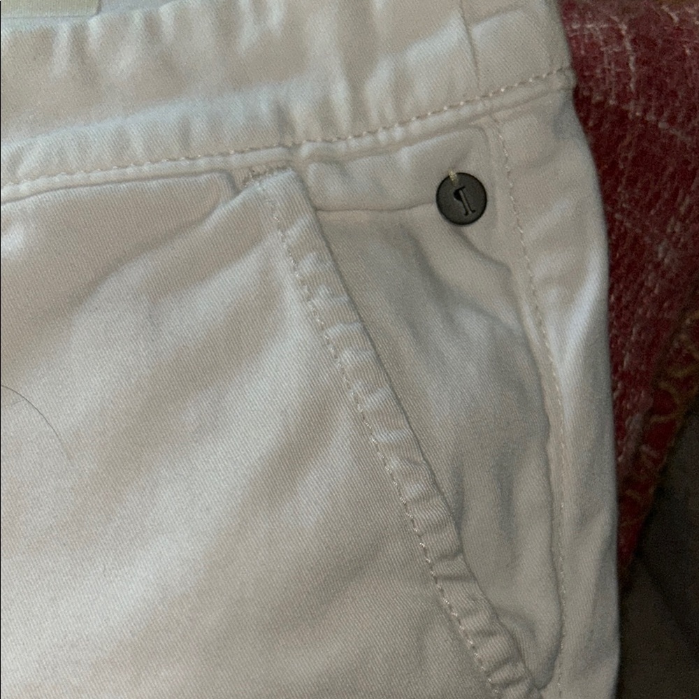 anthropologie Pilcro and the Letterpress White Bermuda Shorts Classic Style - Picture 5 of 11